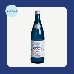 Marzia Sparkling Mineral Water (750ml) Glass – 6 Pack