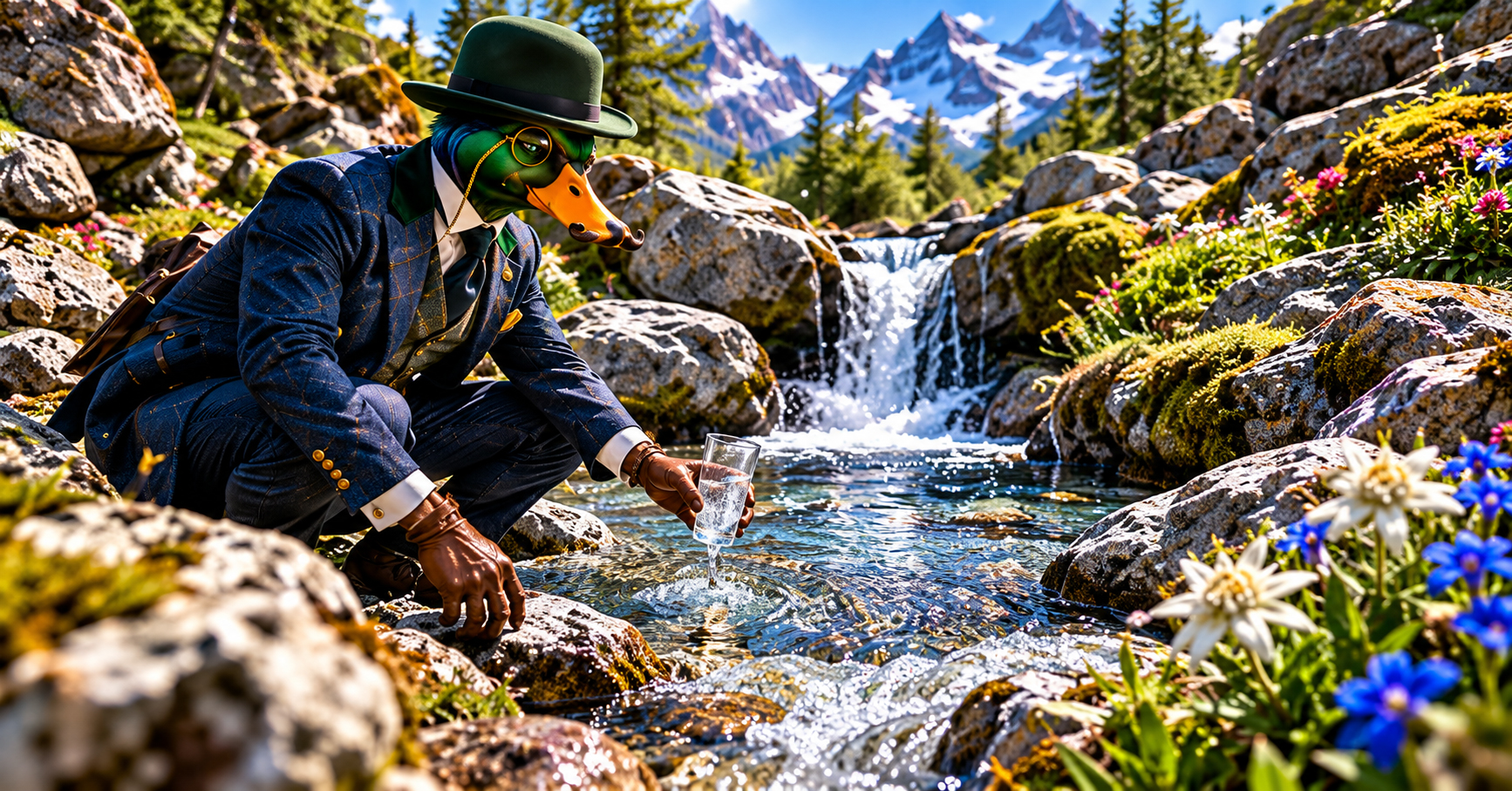 Professor Mallard’s Alpine Spring Discovery Professor Mallard’s Alpine Spring Discovery